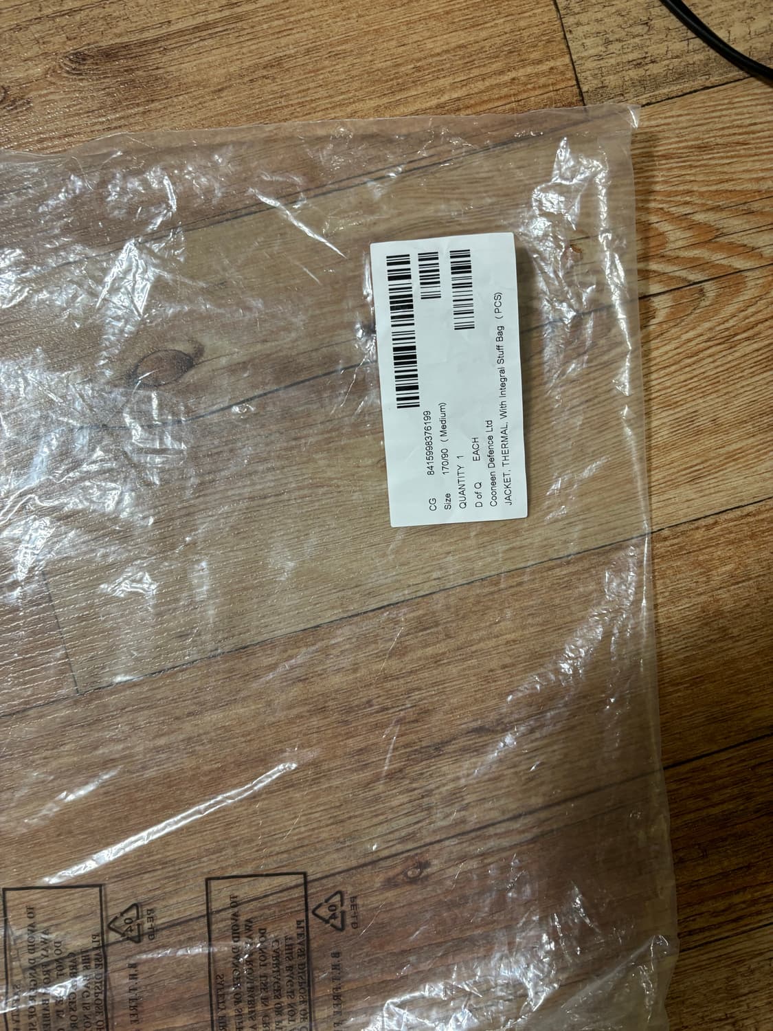 영국군 pcs 써멀 자켓 m 상품이미지5