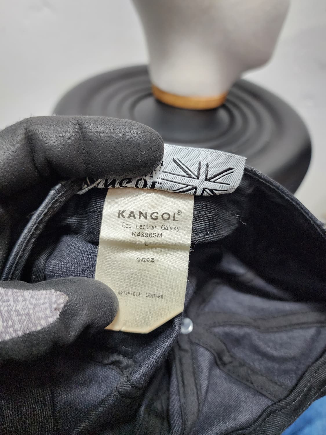 캉골 가죽 뉴스보이 헌팅캡 (일본판) 상품이미지5