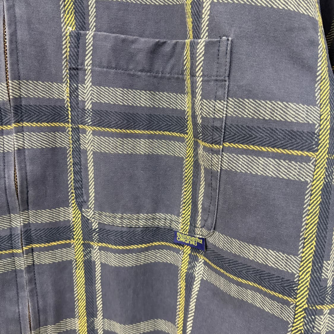 thisisneverthat 빈티지 체크 셔츠 자켓 남성M 상품이미지2