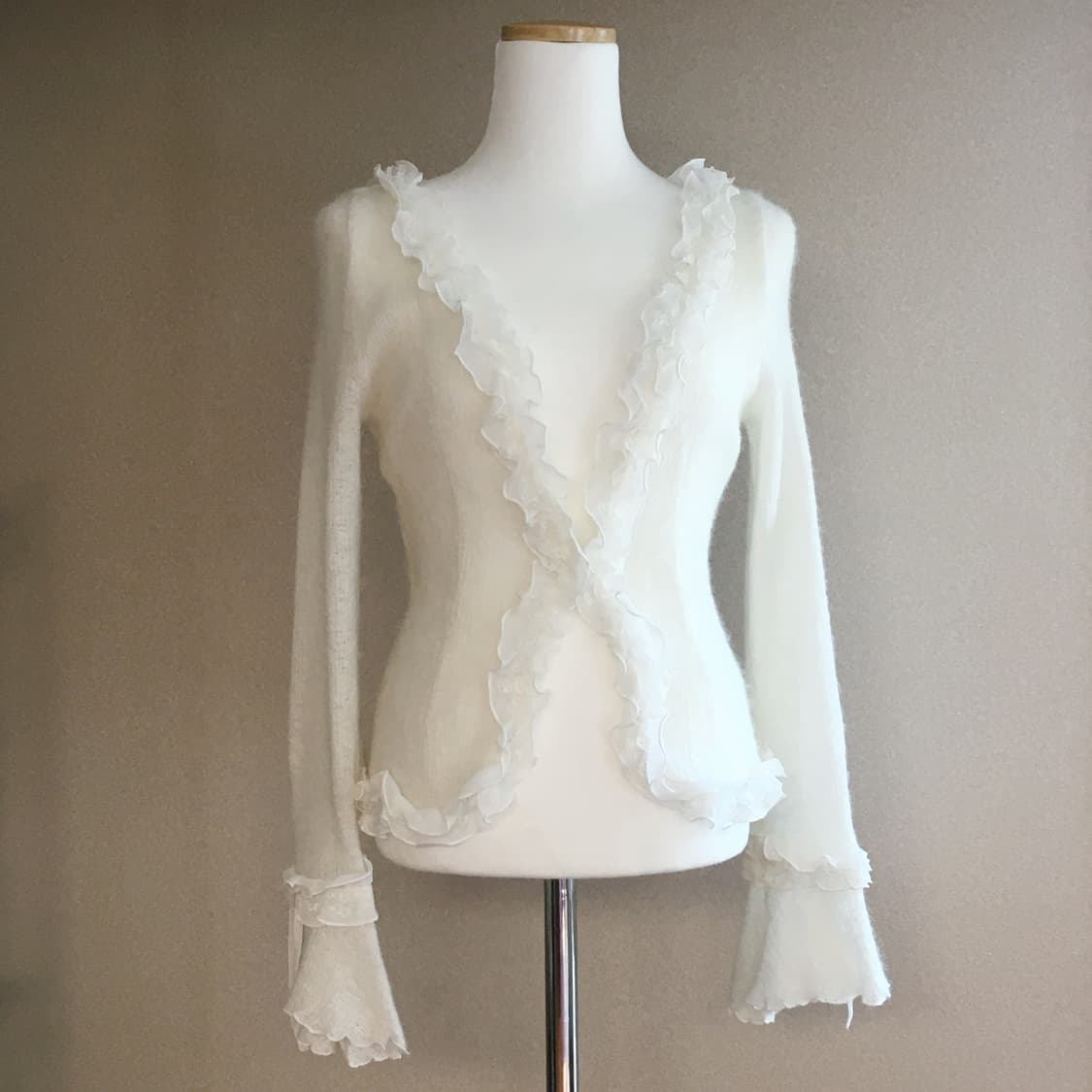 세실맥비 프릴 레이스 가디건 상품이미지2