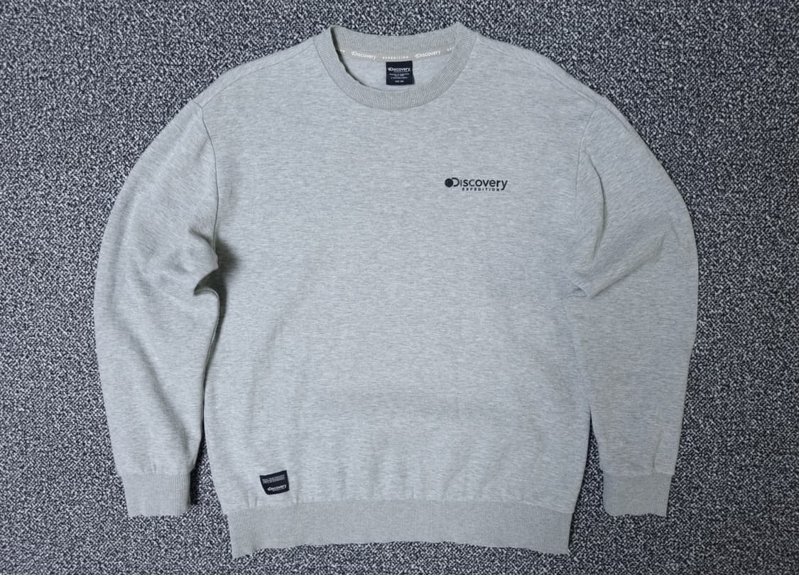 [무료배송][100]디스커버리 남성용 맨투맨 긴팔티 상품이미지1