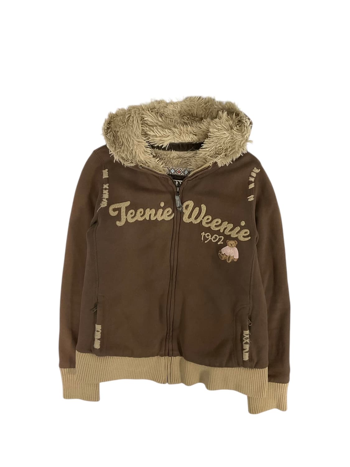 티니위니 퍼 후드집업 (m) 상품이미지1