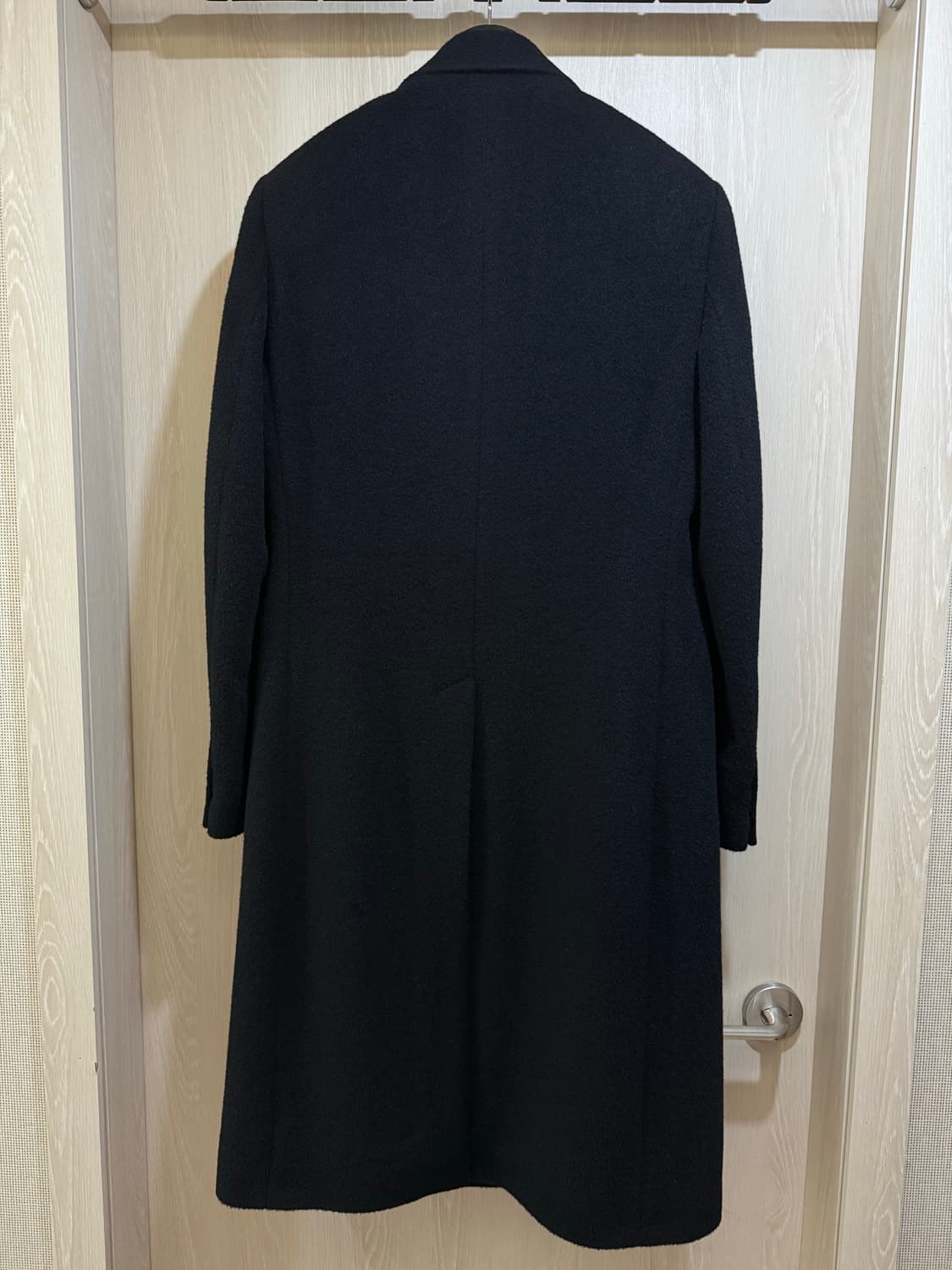 아워레가시 블랙 울 모헤어 웨일 코트 46 상품이미지2