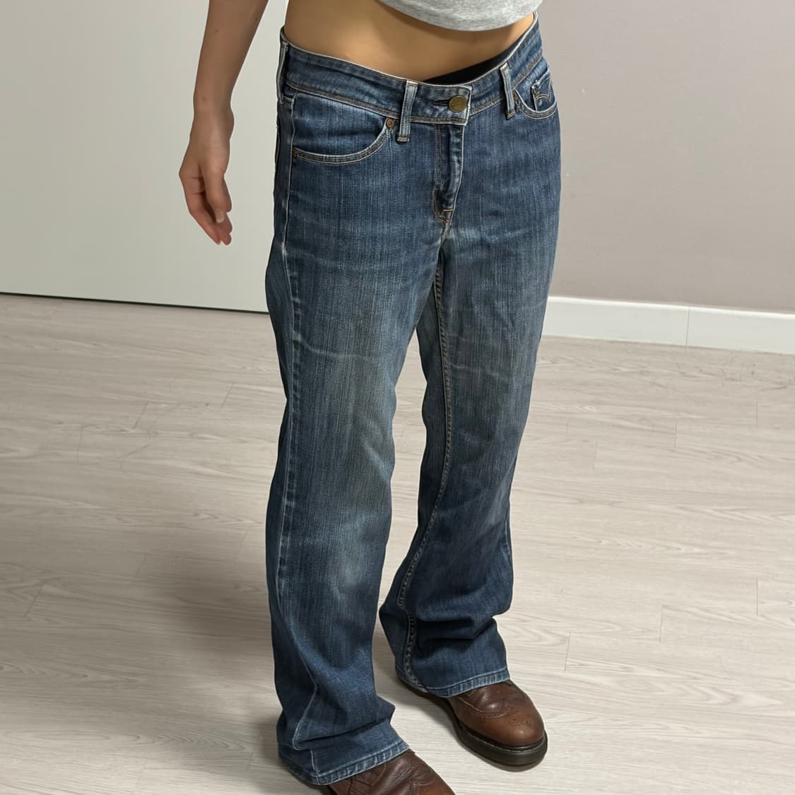 Levi's lady style semi bootcut denim 상품이미지2
