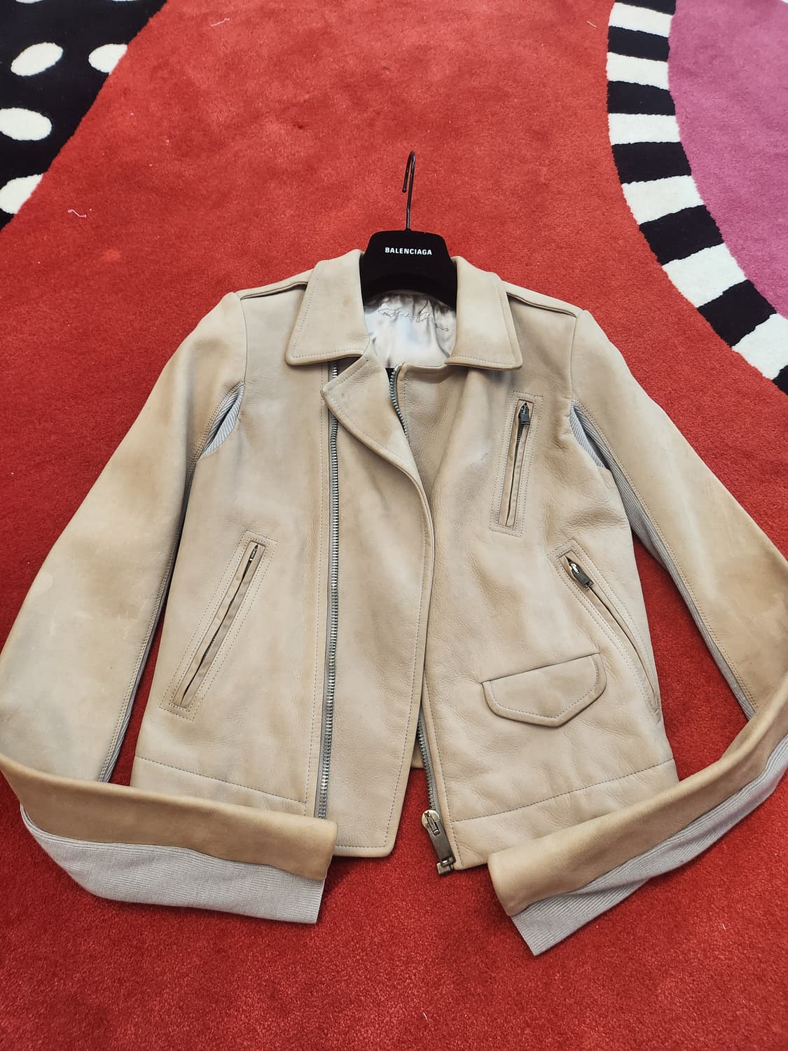 릭오웬스 가죽자켓 새제품 상품이미지1