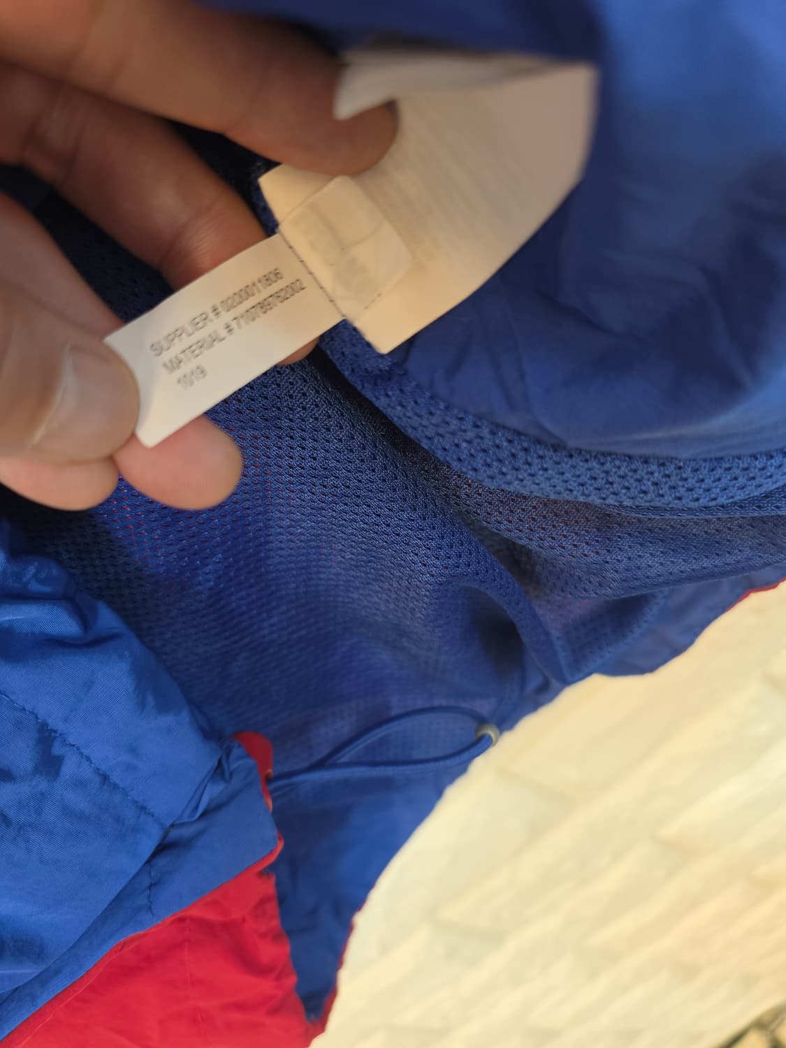 폴로 랄프로렌 컬러 블록 반집업XS 상품이미지6