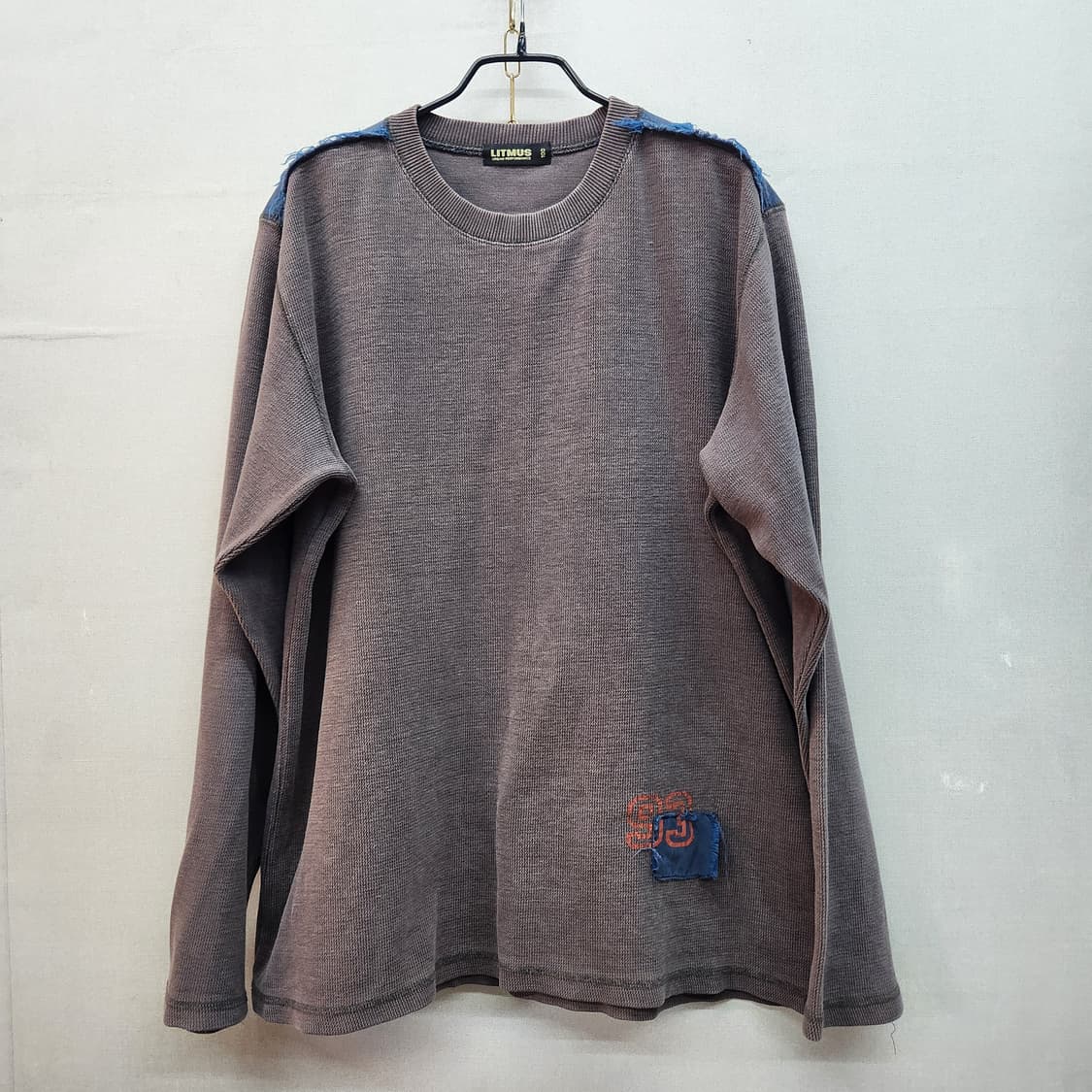 리트머스 빈티지 와플 맨투맨 L~XL 상품이미지2