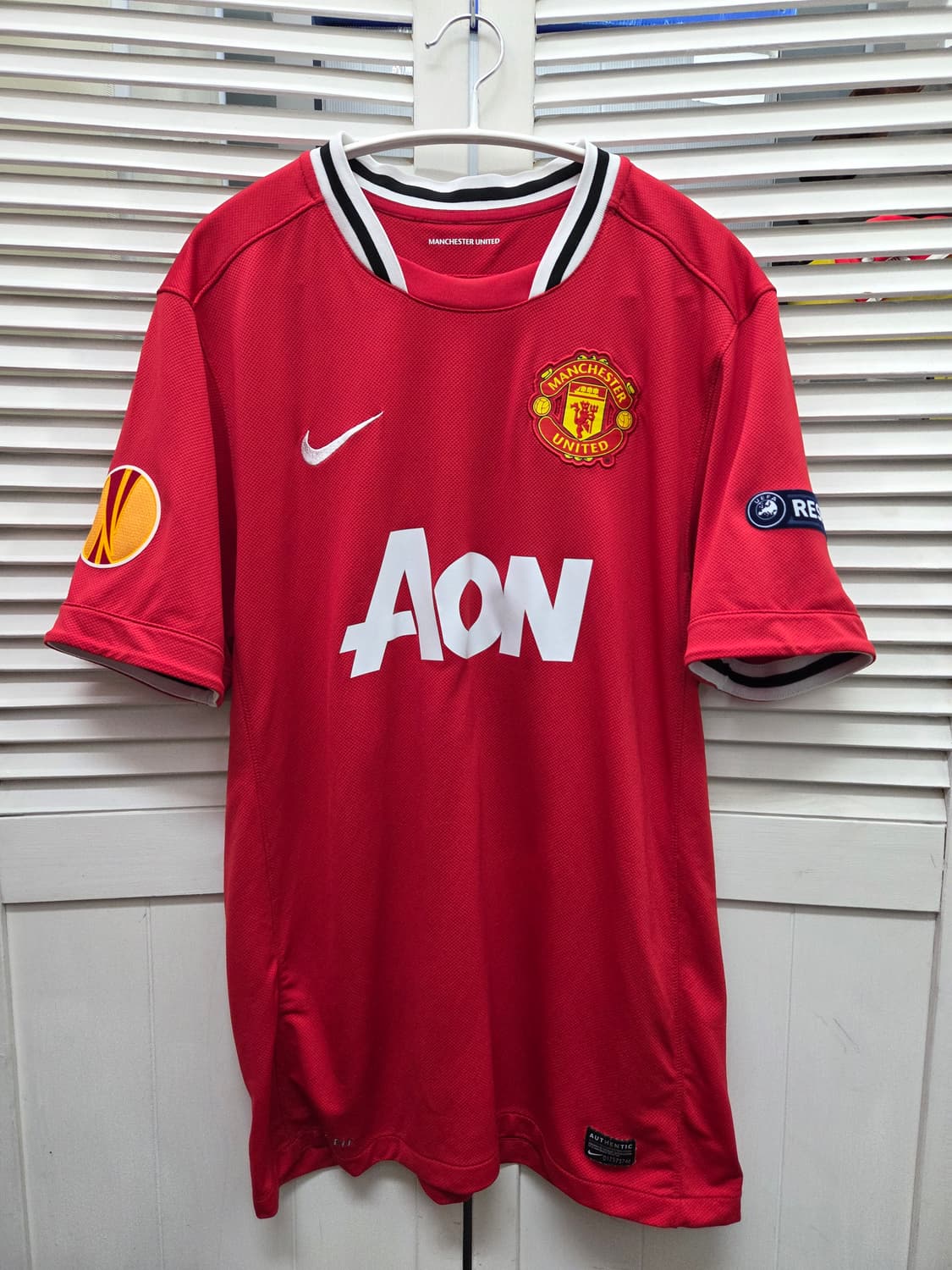 맨유 11-12 박지성 나이키 유로파 유니폼 상품이미지1