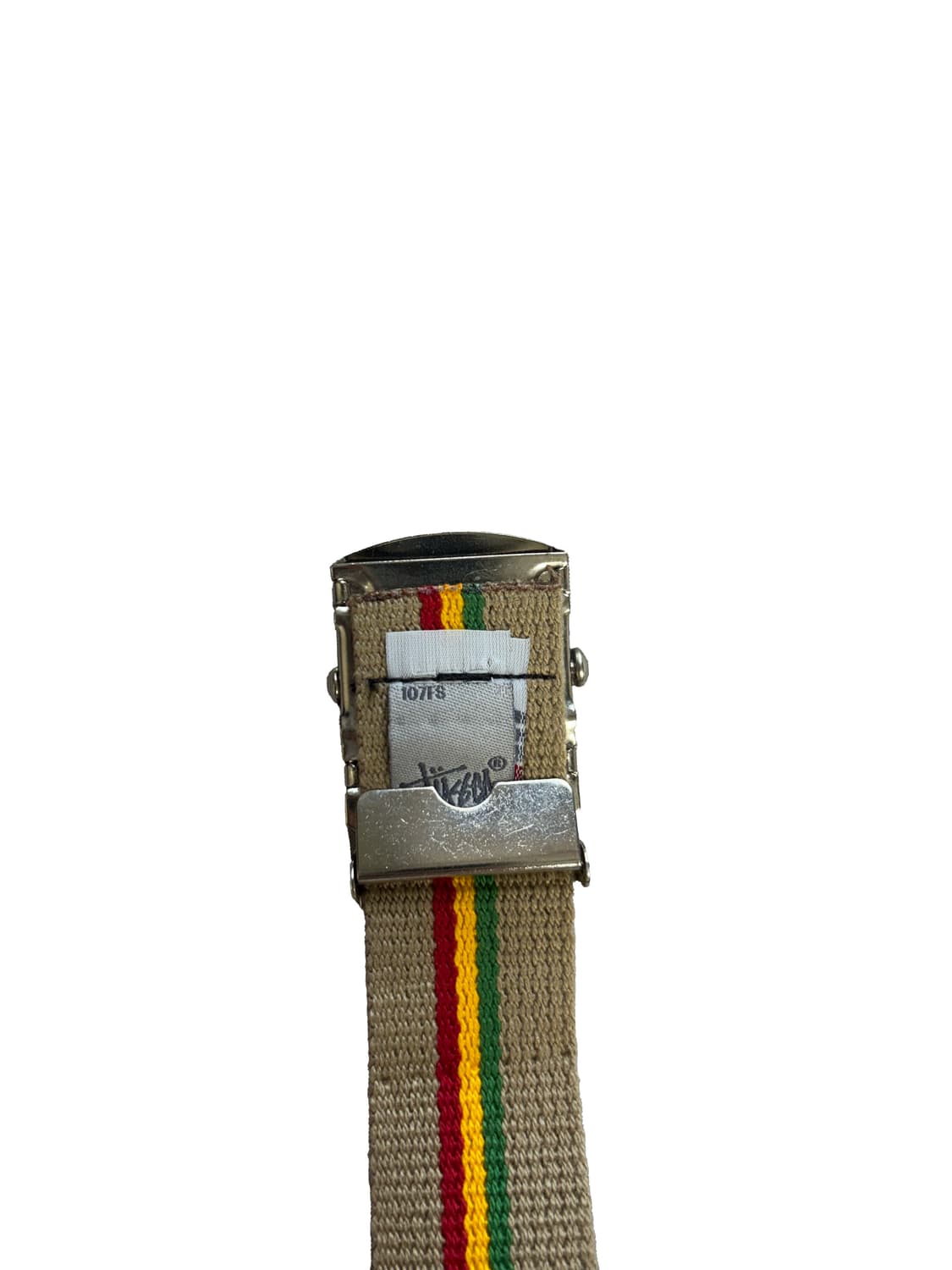 90s stussy 스투시 라스타 라이온 벨트 상품이미지3