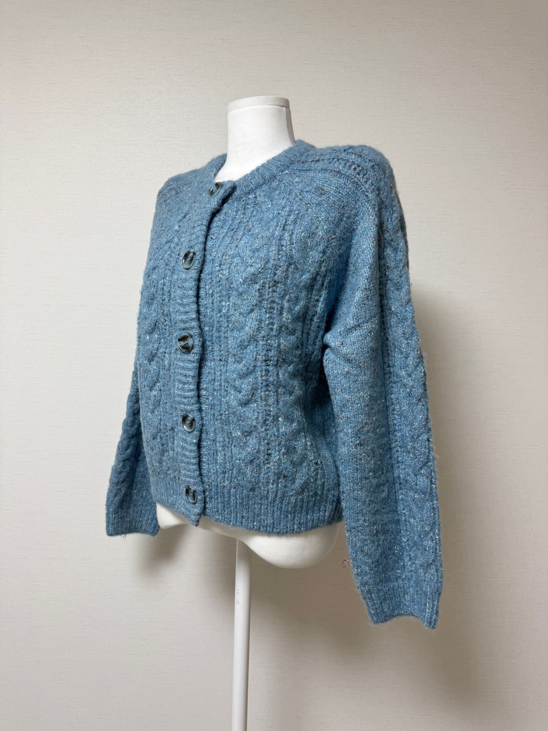 제너럴아이디어) 울 케이블 가디건 상품이미지3