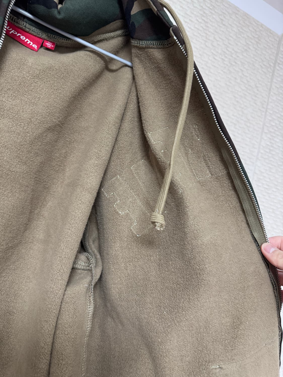 슈프림 x B.B. simon 우드랜드 카모 후드 상품이미지5