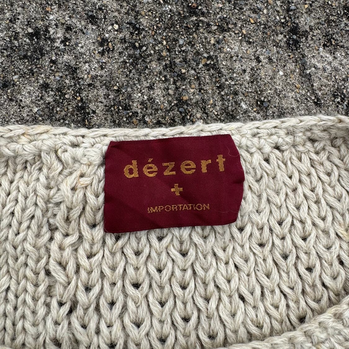 [L] Dezert 패치워크 디테일 니트 상품이미지6