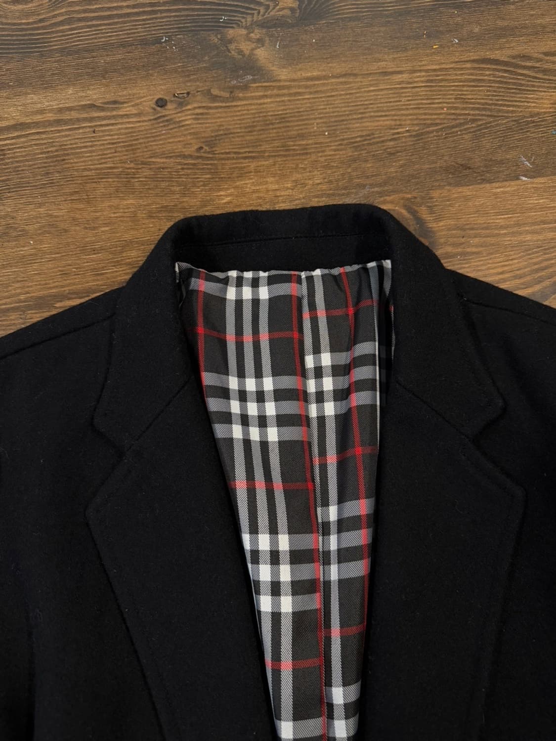 버버리 블랙라벨 플란넬 자켓 100 상품이미지6