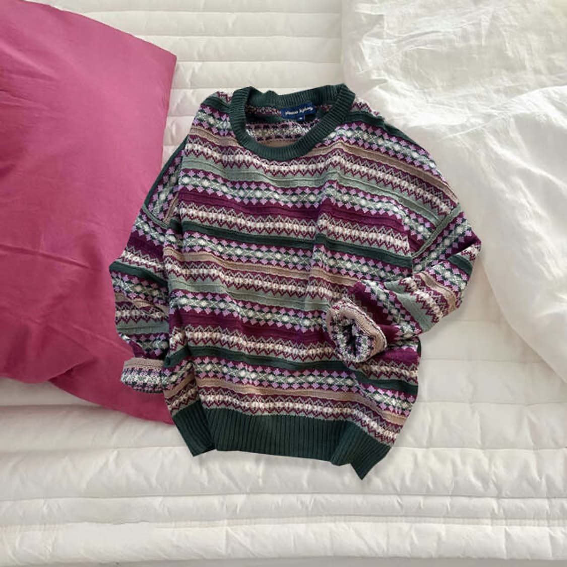 🍓🍨 Strawberry Crepe Knit 상품이미지1