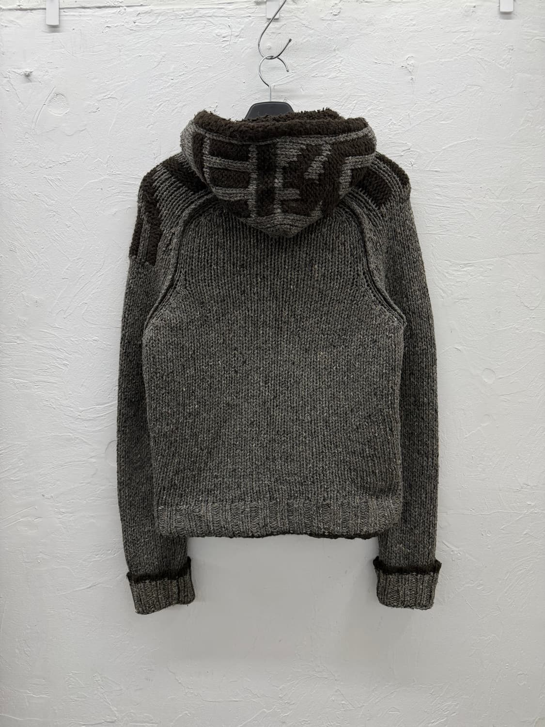 energie 헤비 니트 집업 상품이미지4