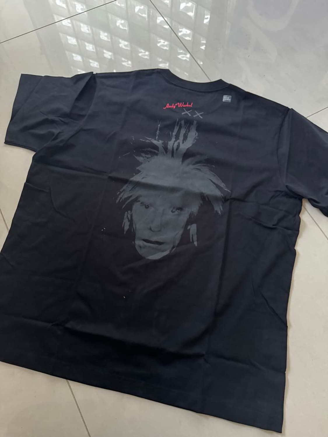 KAWS ANDY WARHOL TEE 카우스 앤디 워홀 티셔츠 상품이미지3