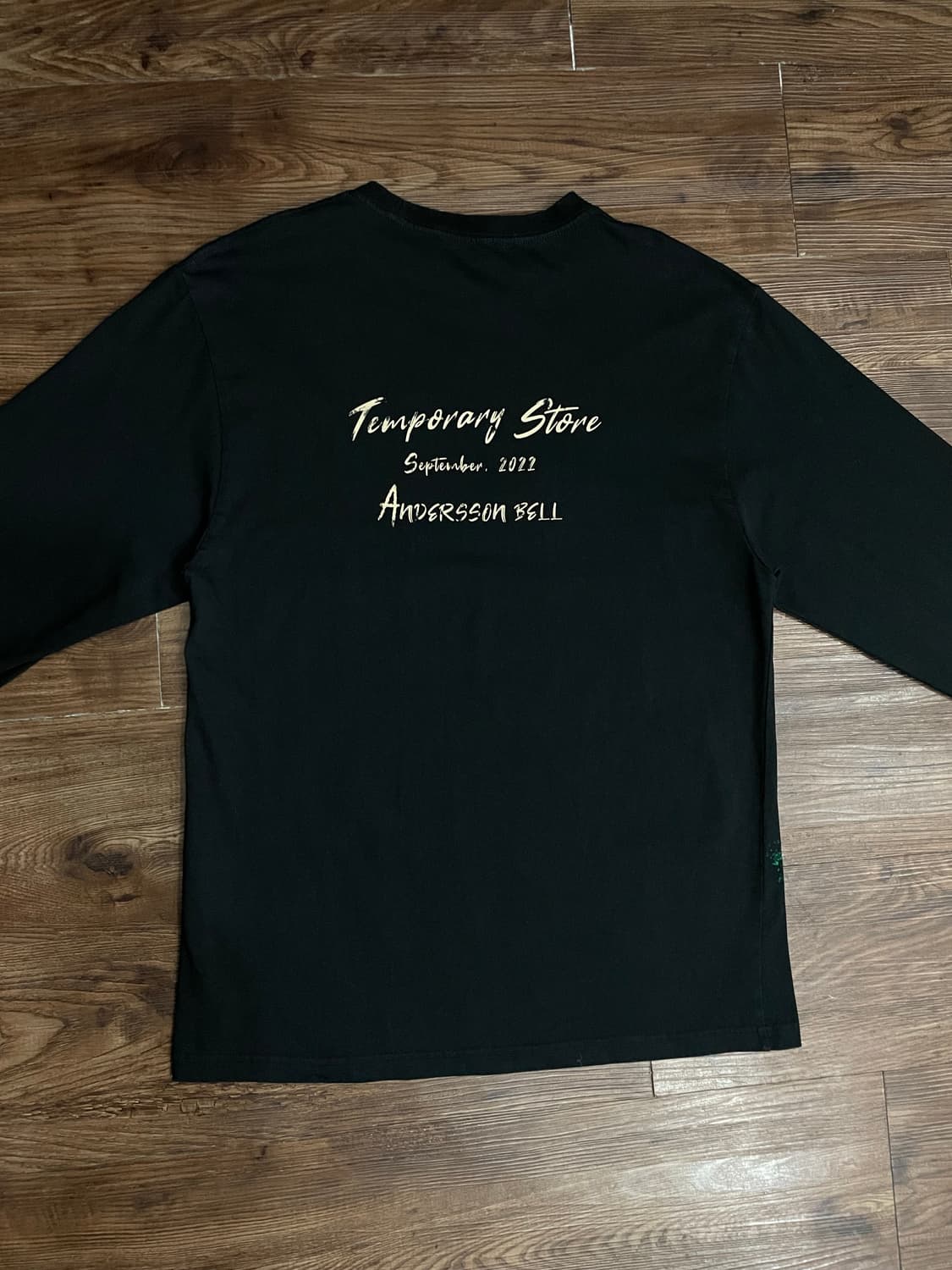 앤더슨벨 블랙 프린팅 롱슬리브 긴팔 상품이미지8