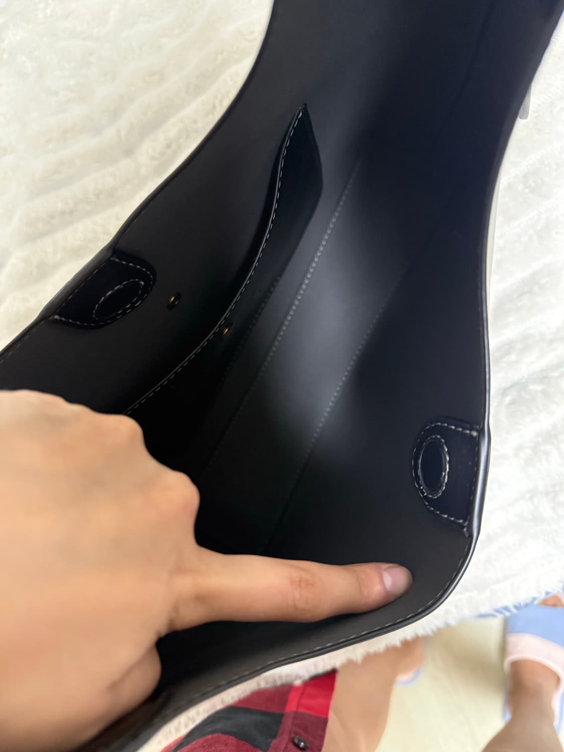 코치 브루클린 28 블랙 숄더백 상품이미지3