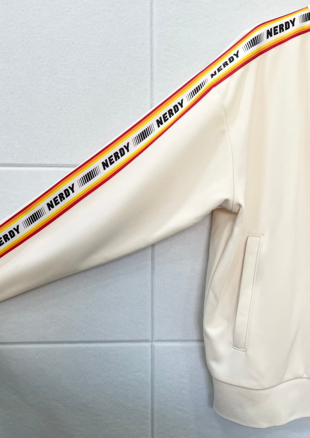 널디 화이트 트랙탑 져지 [s] 상품이미지4