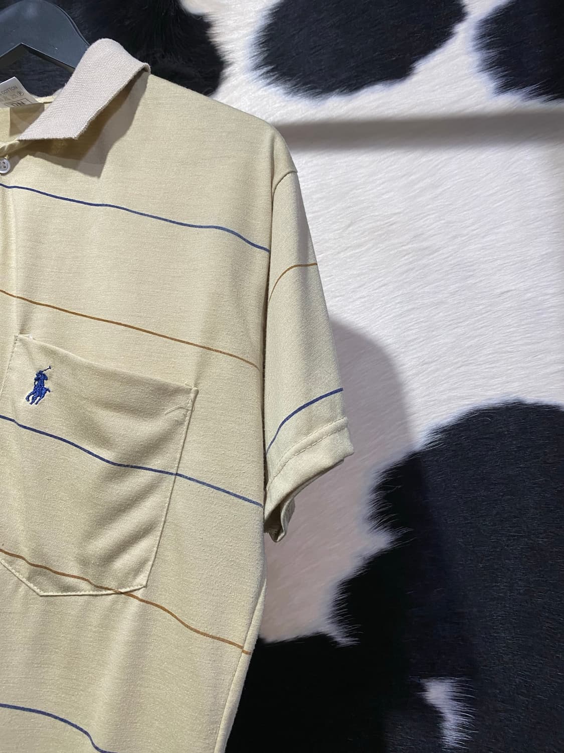Polo Ralph Lauren 멀티 스트라이프 포켓 반팔 티셔츠 상품이미지4