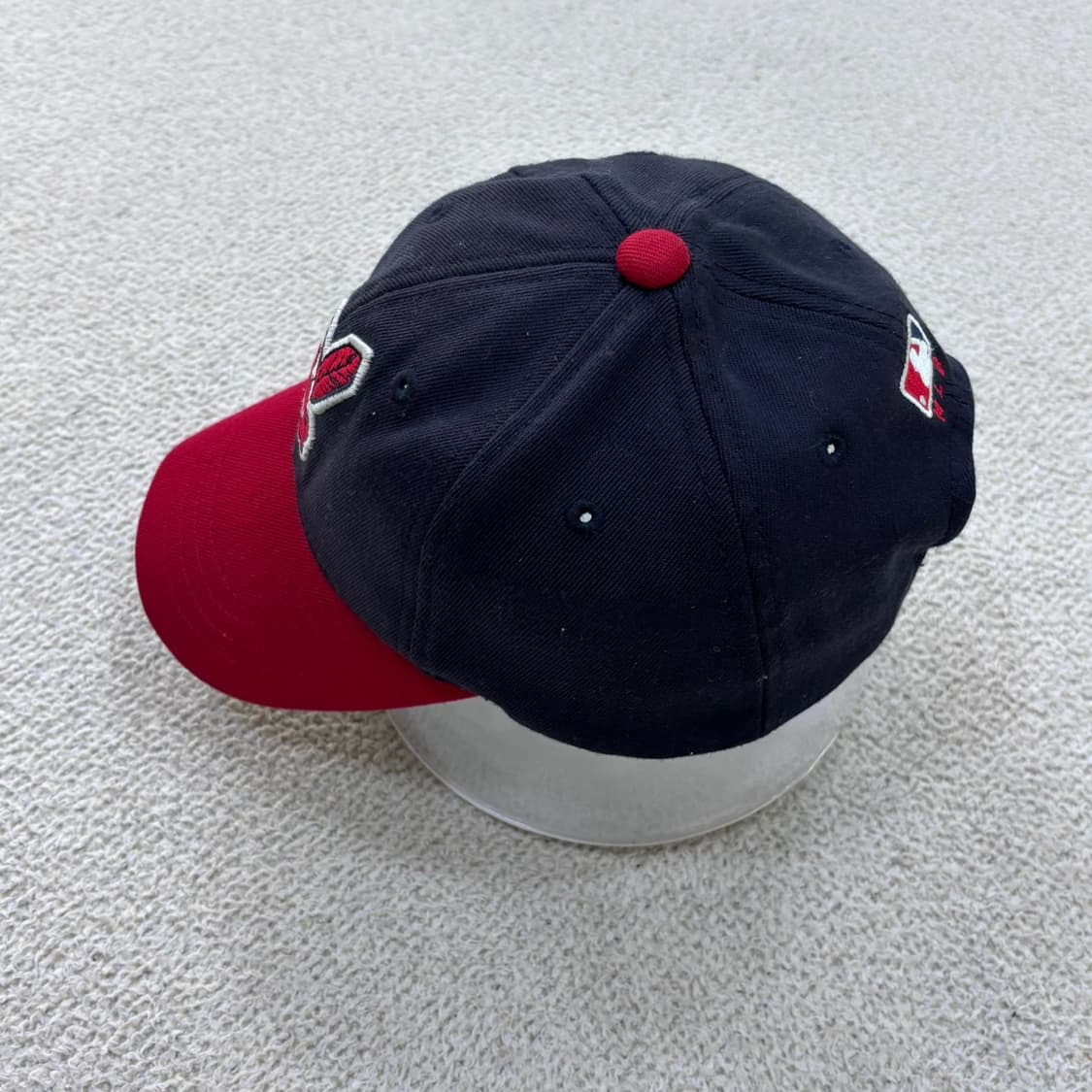 F MLB 와후 추장 로고 빈티지 볼캡 0528Y 상품이미지2
