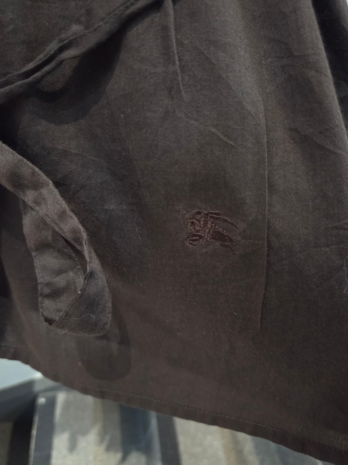 BURBERRY 버버리 초코브라운 긴팔셔츠 상품이미지6