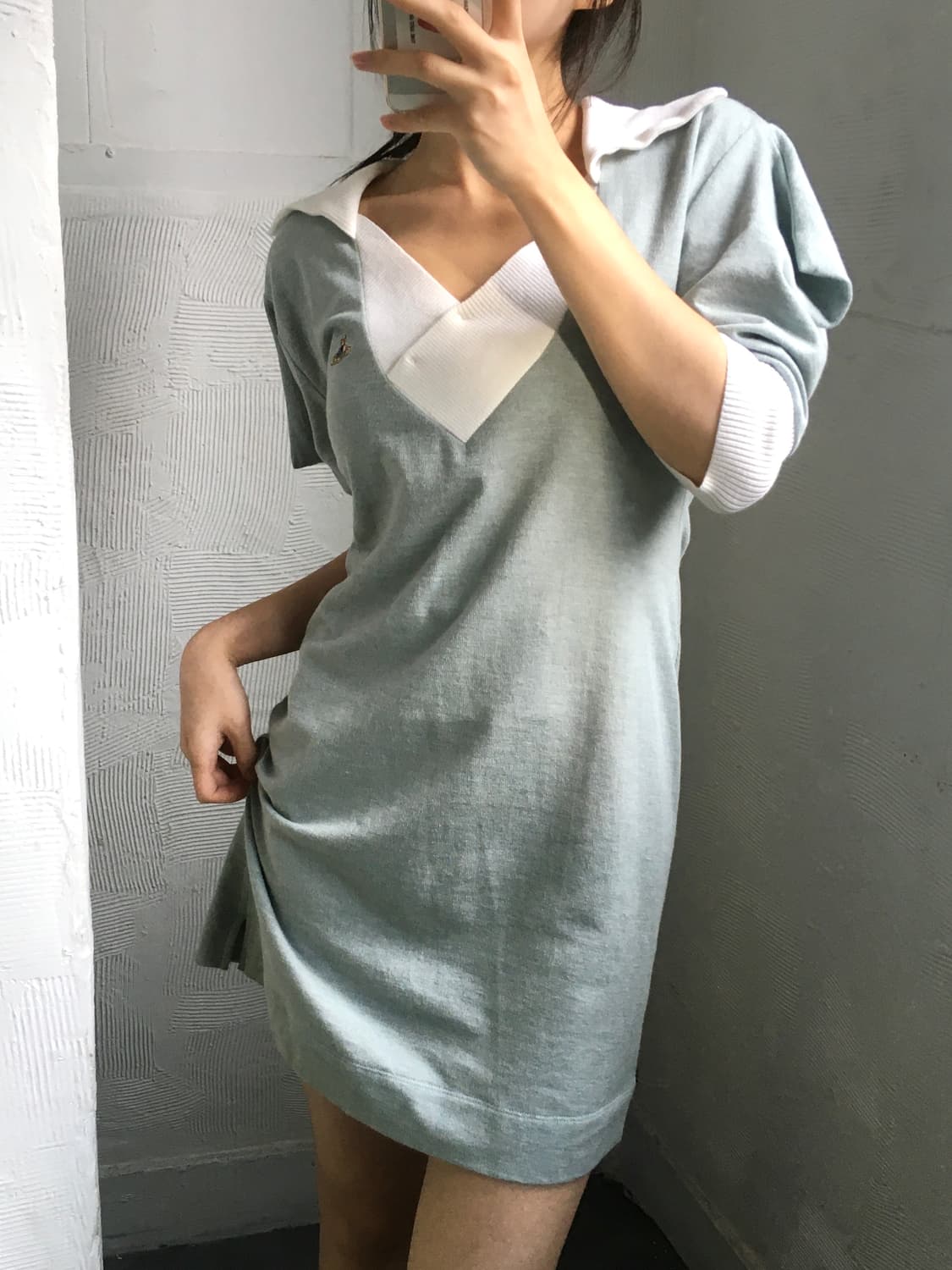 Vivienne Westwood 비비안웨스트우드 폴로 카라 드레스  상품이미지1