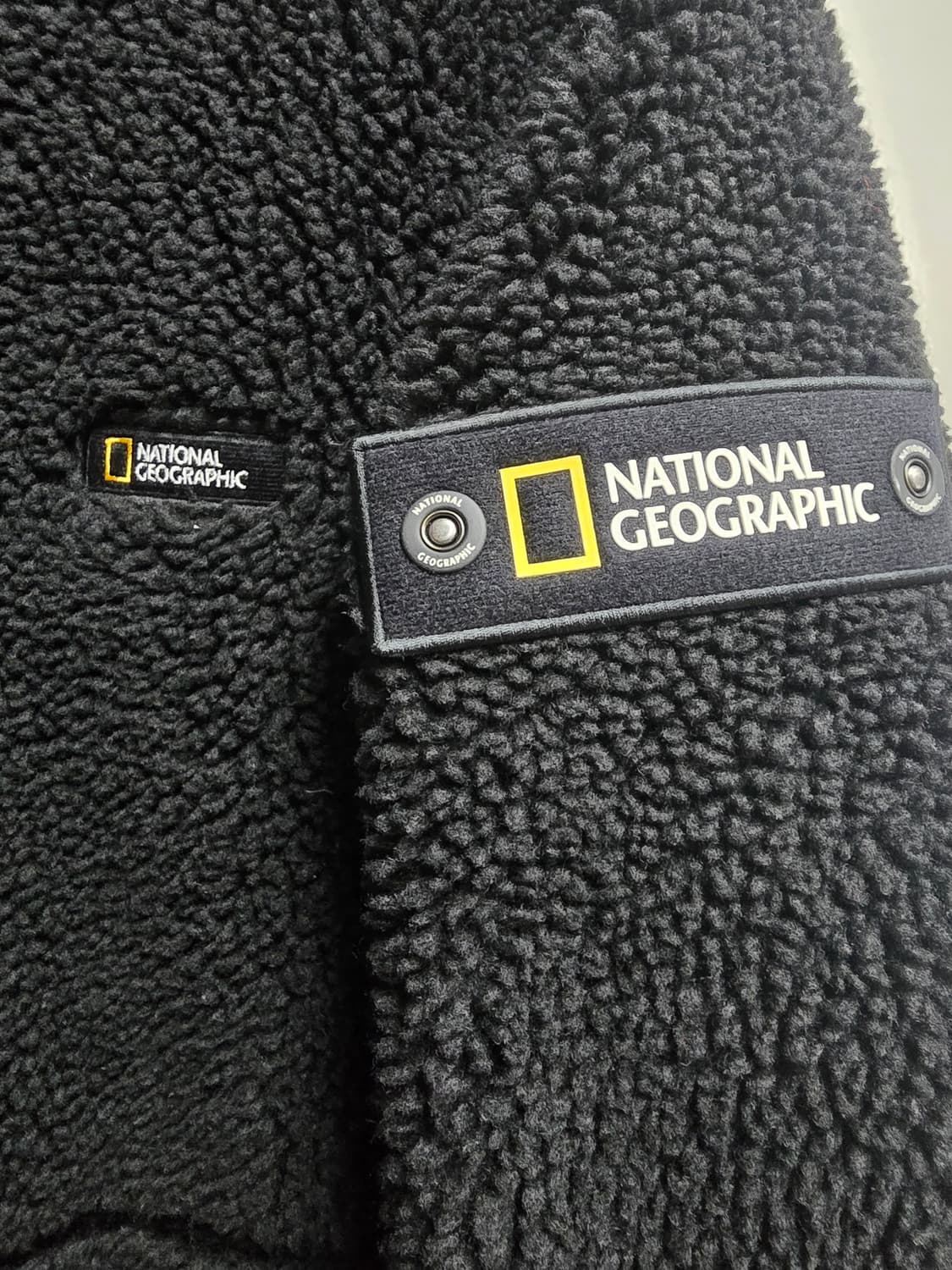 내셔널지오그래픽 플리스 XXL 검정 (공용) 상품이미지2