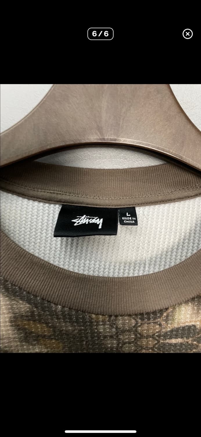 스투시 크립텍 카모 롱 슬리브 써멀 하이랜더 A3163 상품이미지6