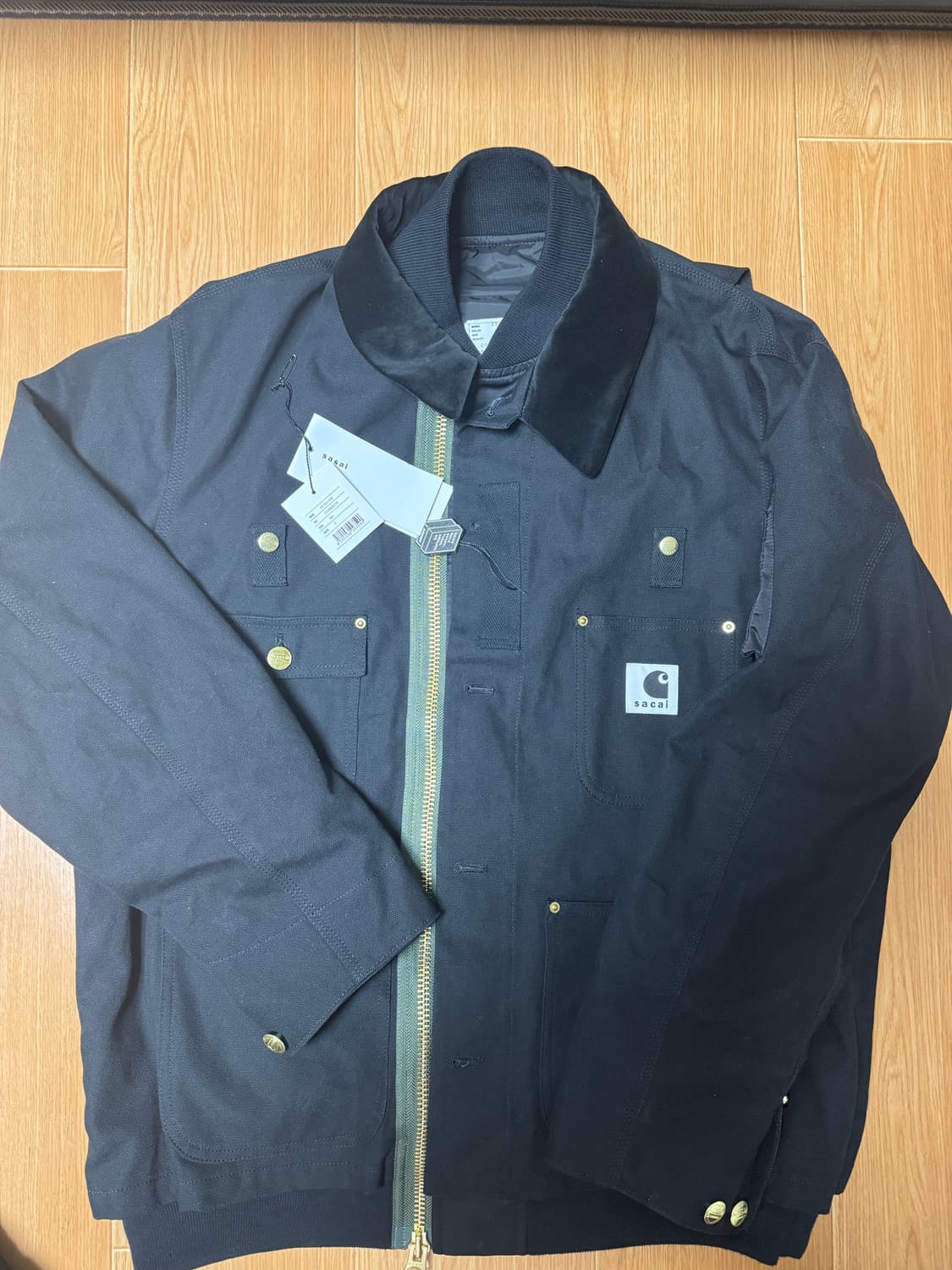 2 사카이 칼하트 ma-1 블랙 상품이미지1