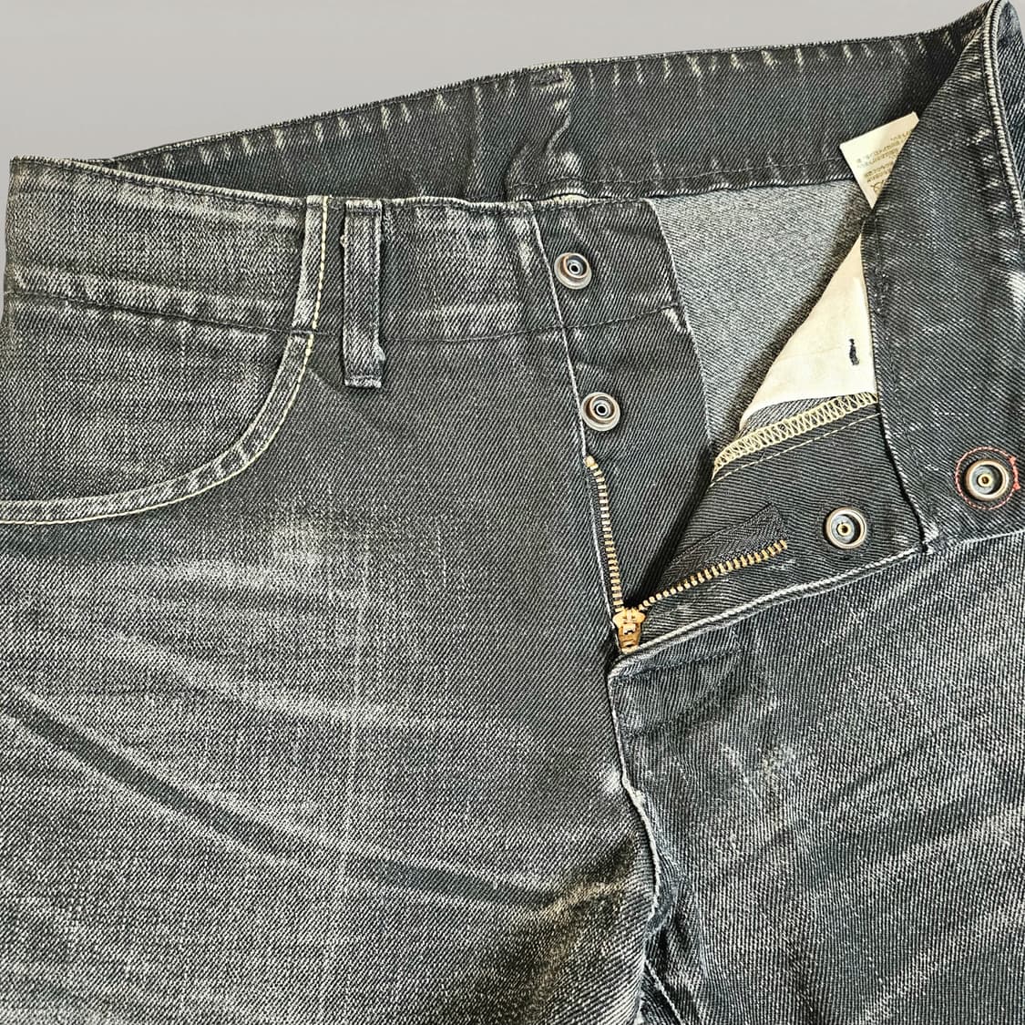 [30][리바이스]일본판 N3BP 슬림 스트레이트 사이드 지퍼 데님 상품이미지4