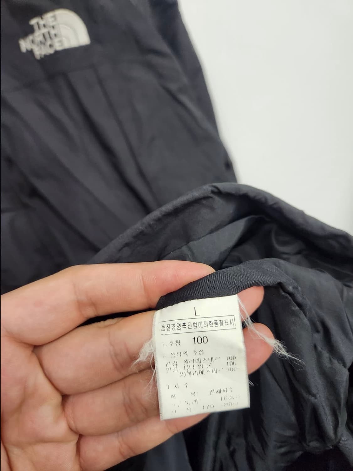 노스페이스 고어텍스 블랙 패딩 상품이미지5