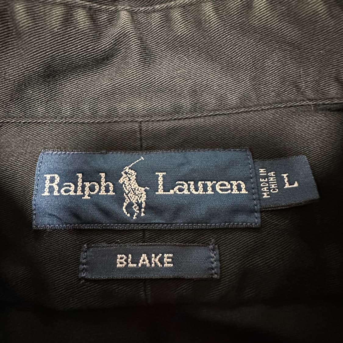 POLO RALPH LAUREN shirt black 상품이미지4