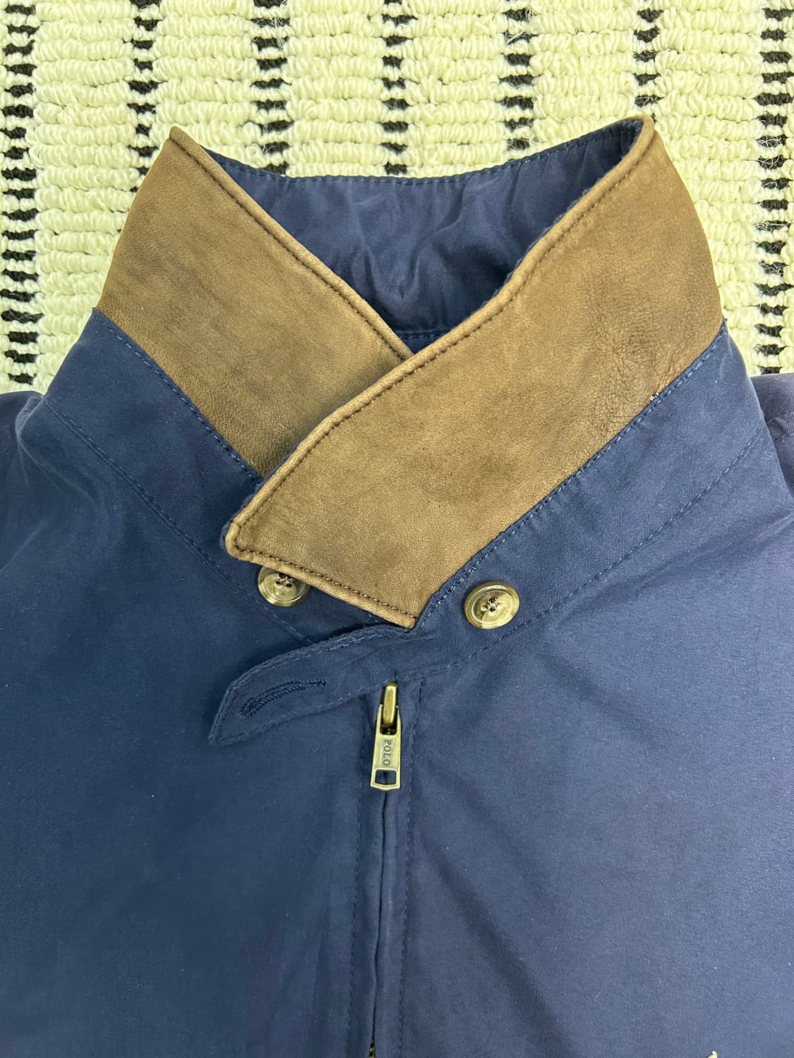 폴로(Polo)랄프로렌 네이비 코튼 자켓 상품이미지4