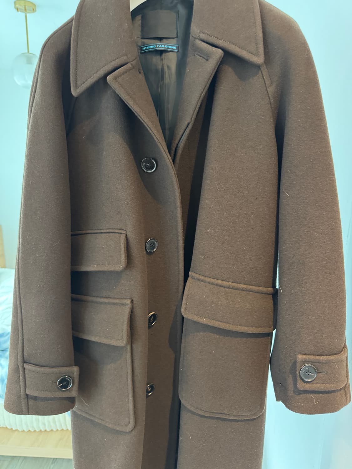 Afrer pray 발마칸코트 브라운 사이즈M 상품이미지8