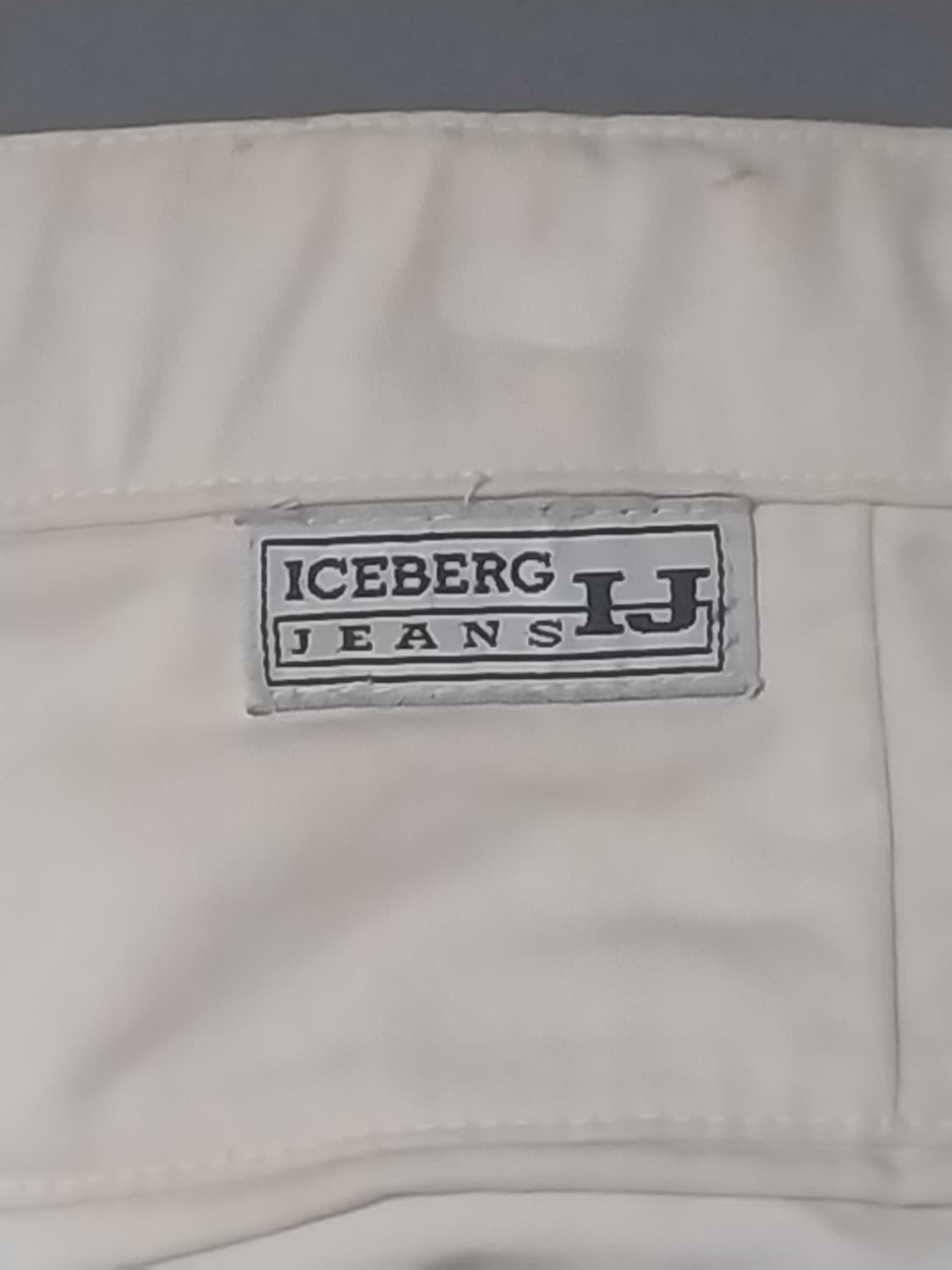 [37] 아이스버그 진스 린넨 벌룬 치노 팬츠 아이보리 상품이미지10