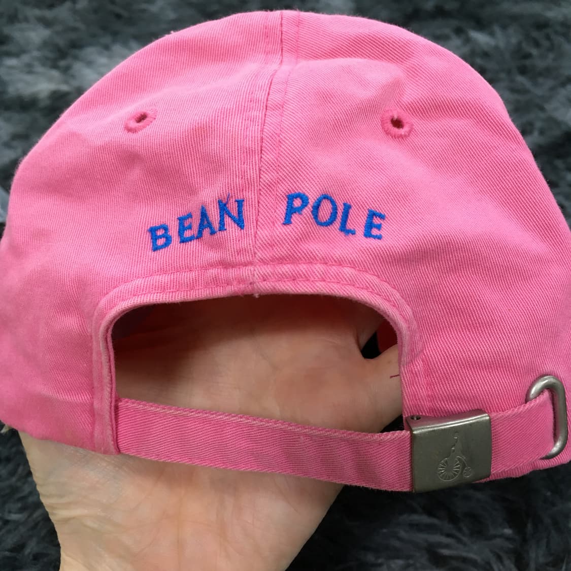 투티/A0 BEAN POLE 캡 핑크 러블리 스포티 배색 캡 모자 상품이미지6