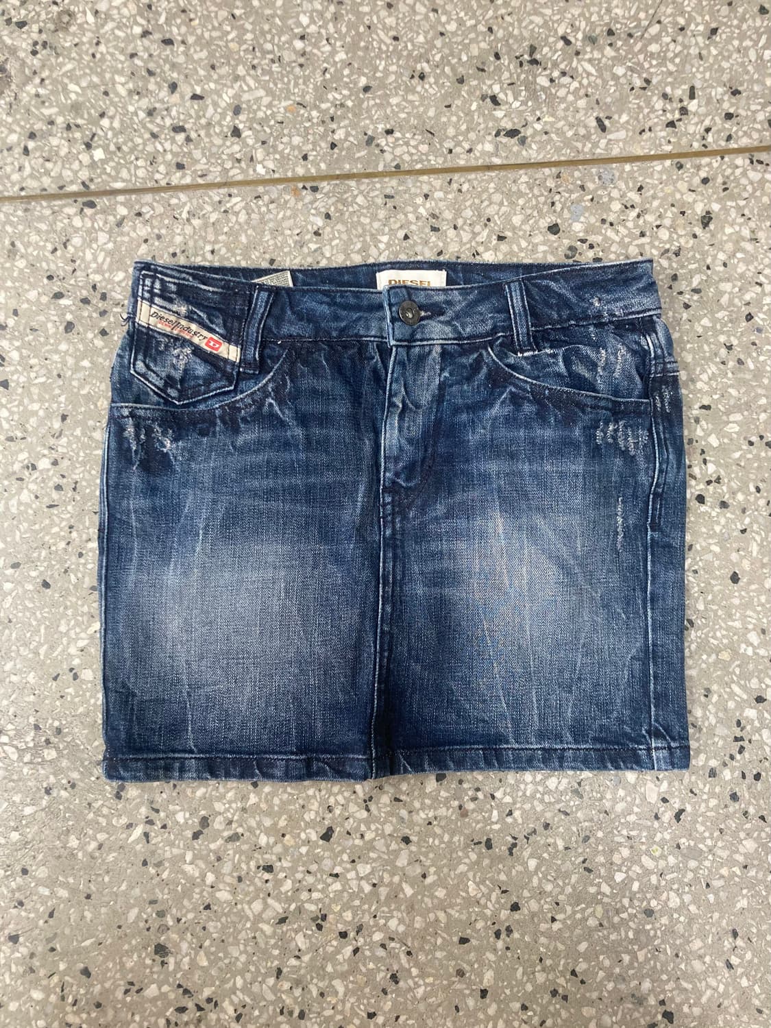 diesel 데님 미니 스커트 상품이미지2