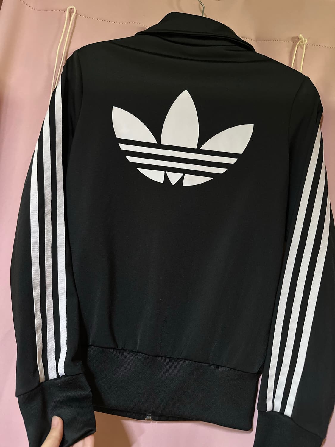 아디다스 져지 아디다스 파이어버드 블랙 트랙탑 파이어버드져지 집업 불꽃 상품이미지2