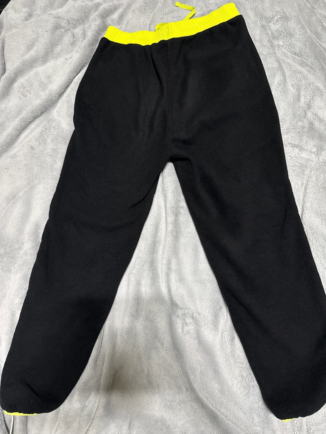 아이앱 스튜디오 X 아식스 플리스 팬츠 블랙 L 상품이미지2