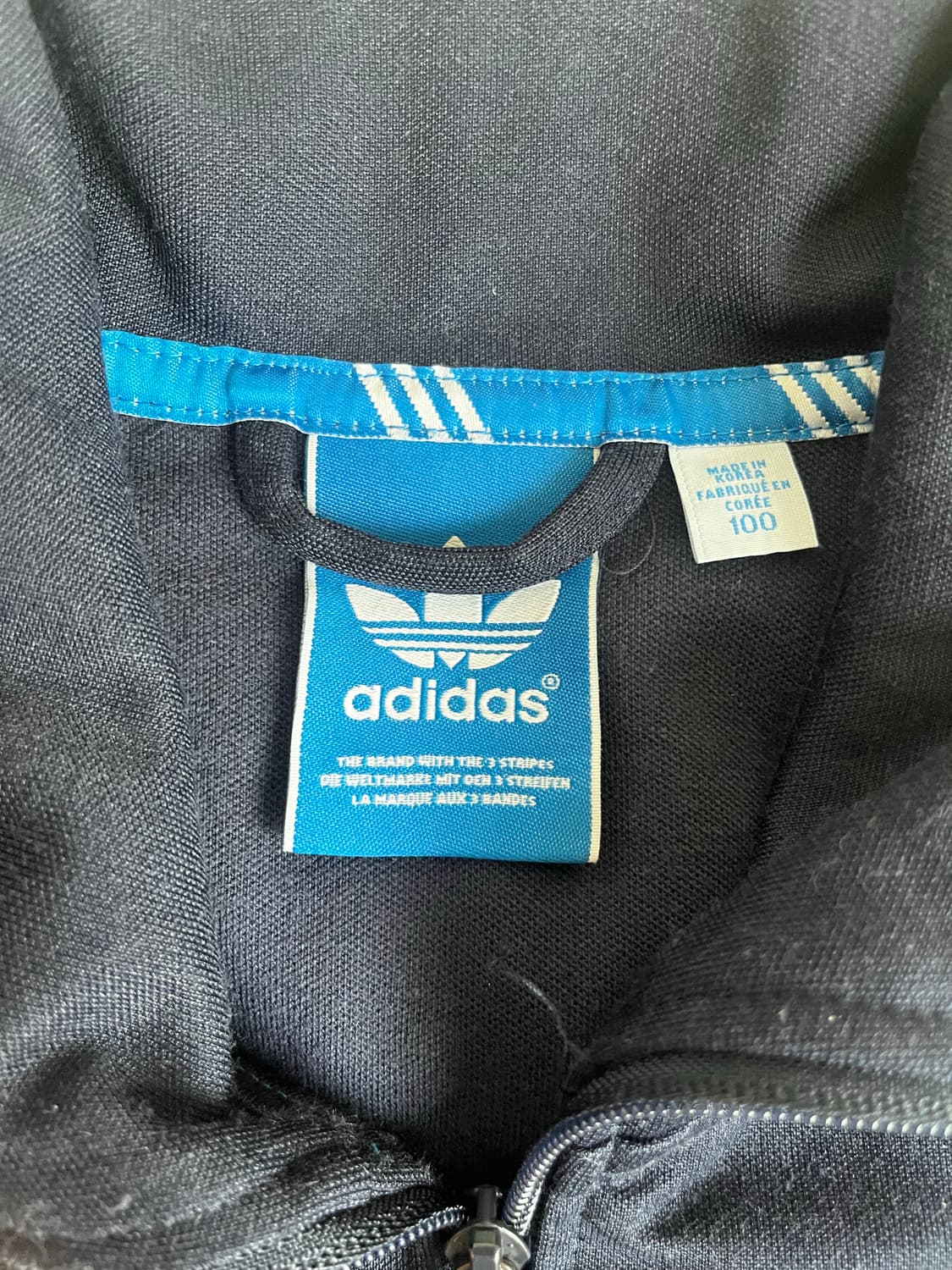 아디다스 네이비 져지 상품이미지3