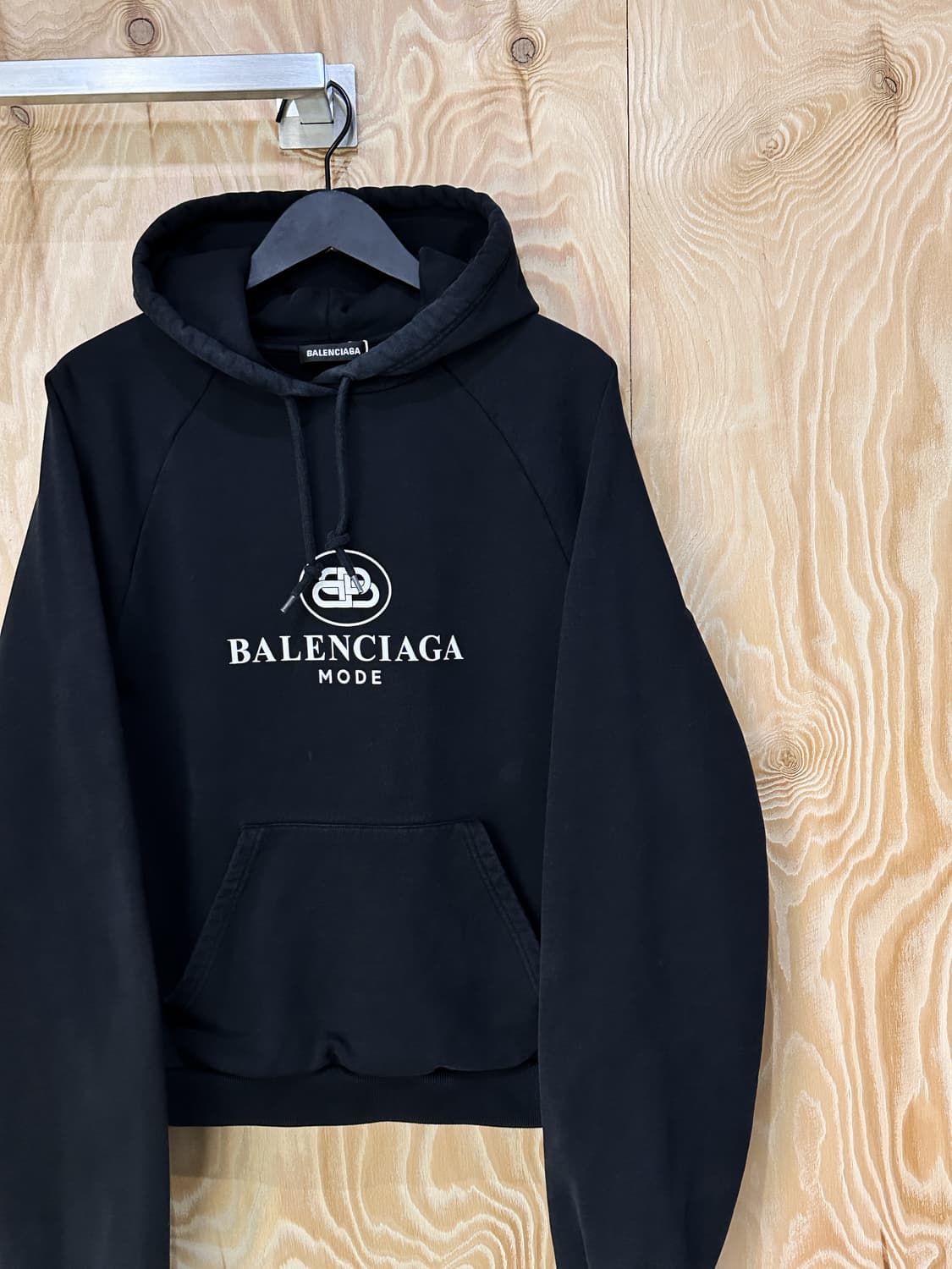 발렌시아가 2019 BB 모드 로고 후드티 상품이미지3