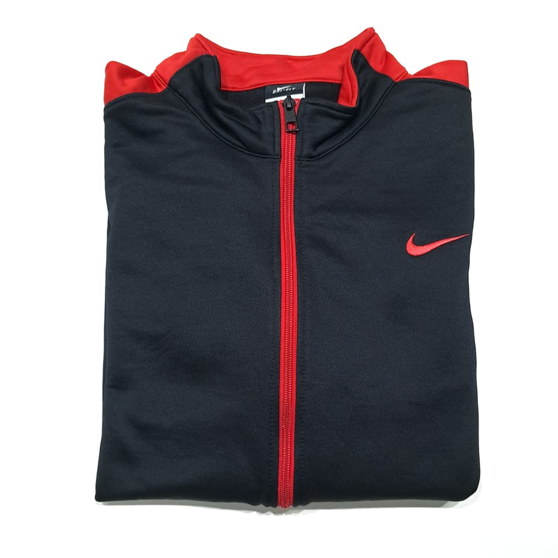 CK103 2XL 나이키 블랙&레드 드라이핏 스우시 집업 자켓 상품이미지9
