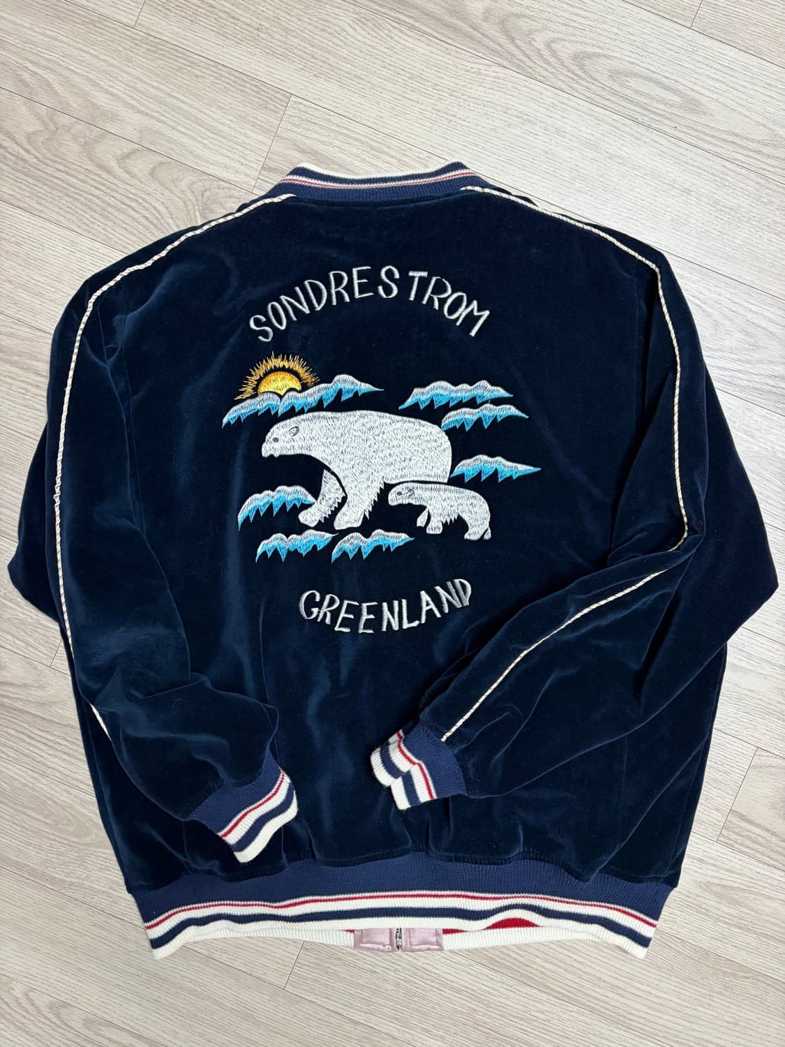 다이리쿠 polar bear velor ska jamper 상품이미지2