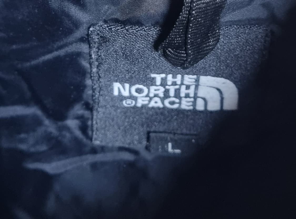 L (100) 노스페이스 블랙 구스 경량패딩 상품이미지4