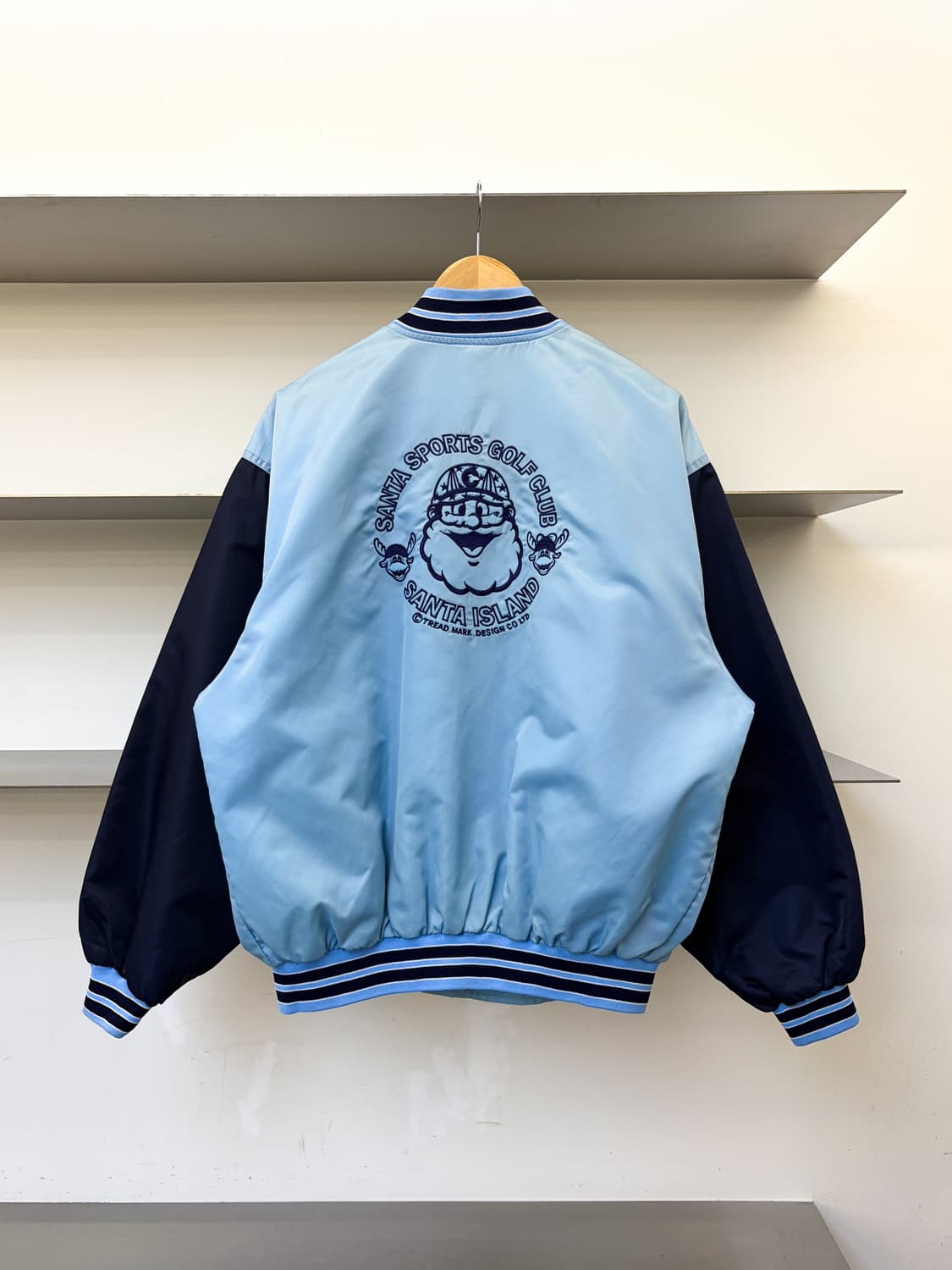 캡틴 산타 90s 나일론 베이스볼 자켓 상품이미지3