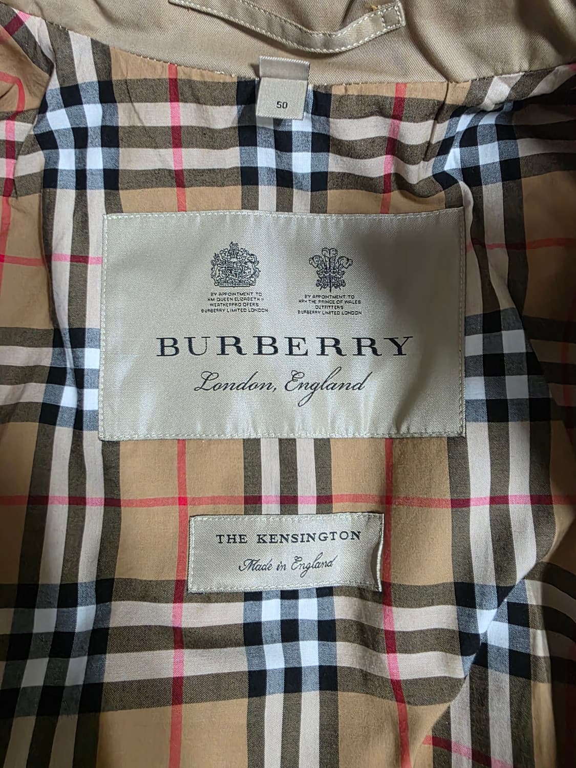 버버리 켄징턴 트렌치코트 50 상품이미지5