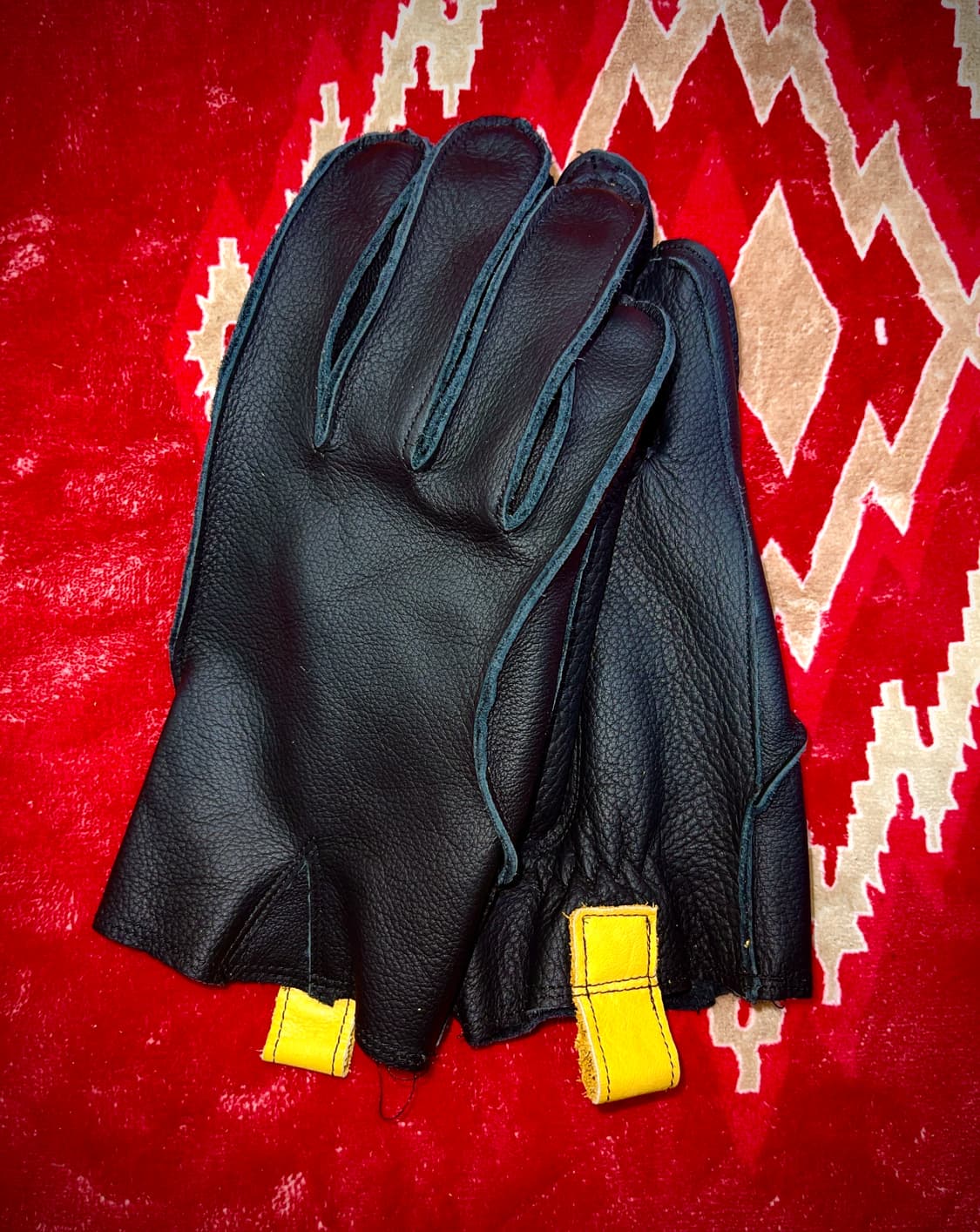 워크웨어무드 남자 가죽장갑 (천연가죽) 상품이미지3