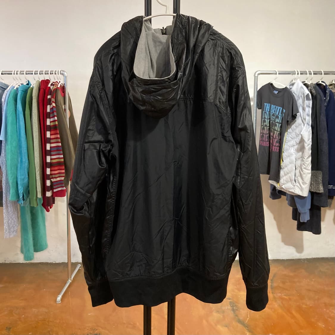 나이키 리버시블 후드 집업 (그레이/블랙) 상품이미지10