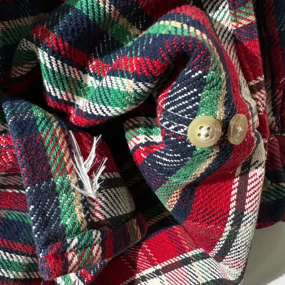 폴로 랄프로렌 헤비 플란넬 체크 프론트 포켓 워크 셔츠 상품이미지6